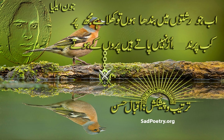 jon elia sad poetry