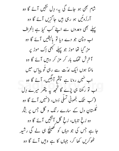 urdu shayari